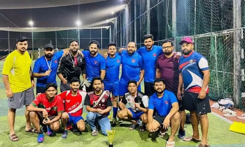 ജർഫ് ഫുട്ബാൾ ലീഗിൽ ചാമ്പ്യന്മാരായ ദുബൈ മത്രൂഷി ടൈഗേഴ്സ് ടീം ജർഫ് ഫുട്ബാൾ ലീഗിൽ ചാമ്പ്യന്മാരായ ദുബൈ മത്രൂഷി ടൈഗേഴ്സ് ടീം