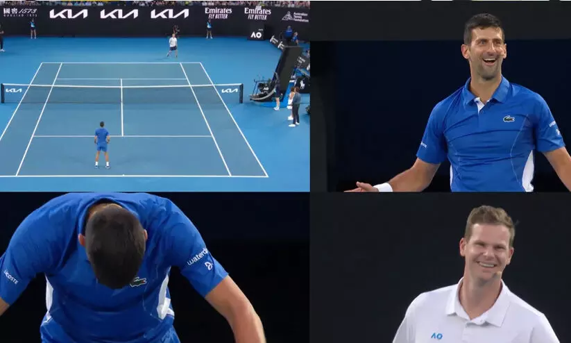 ‘സ്കോർ സ്നേഹം മാത്രം...’; ദ്യോകോ-സ്മിത്ത് സൗഹൃദ പോരിൽ വൈറൽ കമന്‍റുമായി സചിൻ