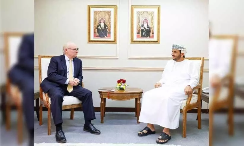 യമനിലെ യു.എസ് പ്രത്യേക പ്രതിനിധി മസ്കത്തിൽ യമനിലെ യു.എസ് പ്രത്യേക പ്രതിനിധി മസ്കത്തിൽ