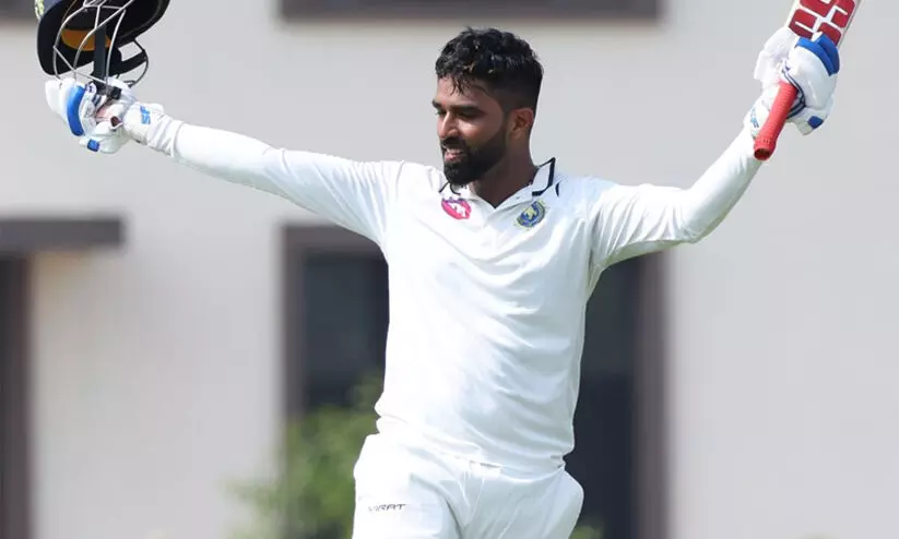 സചിൻ ബേബിക്ക് സെഞ്ച്വറി, മൂന്നുപേർക്ക് അർധസെഞ്ച്വറി; അസമിനെതിരെ കേരളത്തിന് മികച്ച സ്കോർ