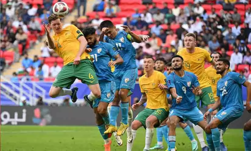 സോക്കറൂസിനെ വിറപ്പിച്ച്​ ഇന്ത്യ; രണ്ടാം പകുതിയിലെ രണ്ട്​ ഗോളിൽ കീഴടങ്ങി