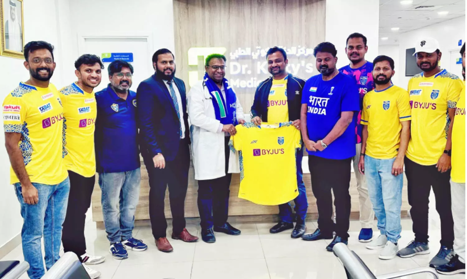 മഞ്ഞപ്പട സൗജന്യ മെഡിക്കൽ ക്യാമ്പ്