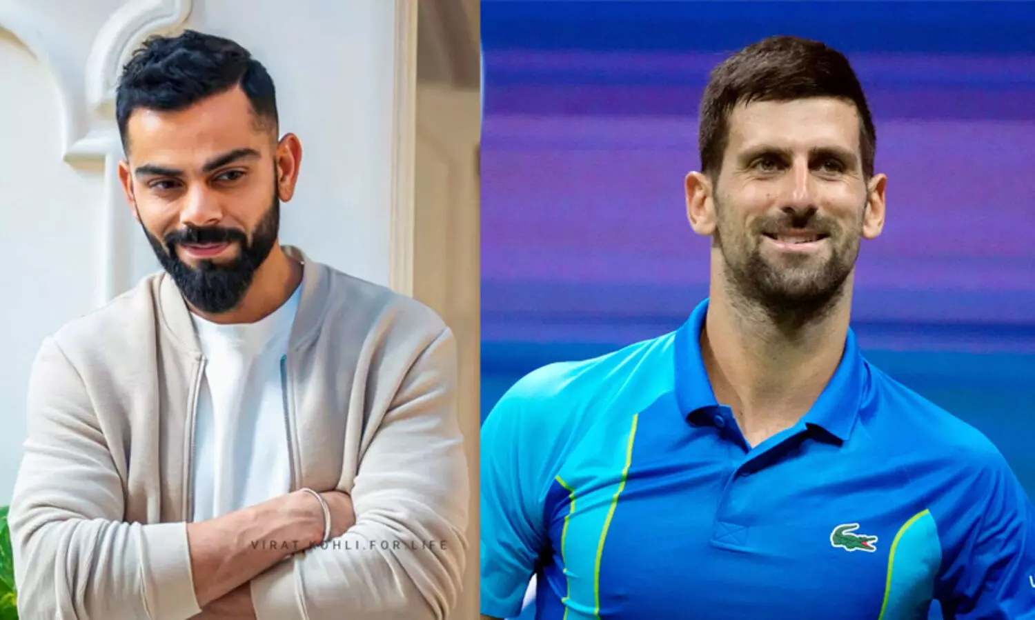 Virat Kohli, Novak Djokovic