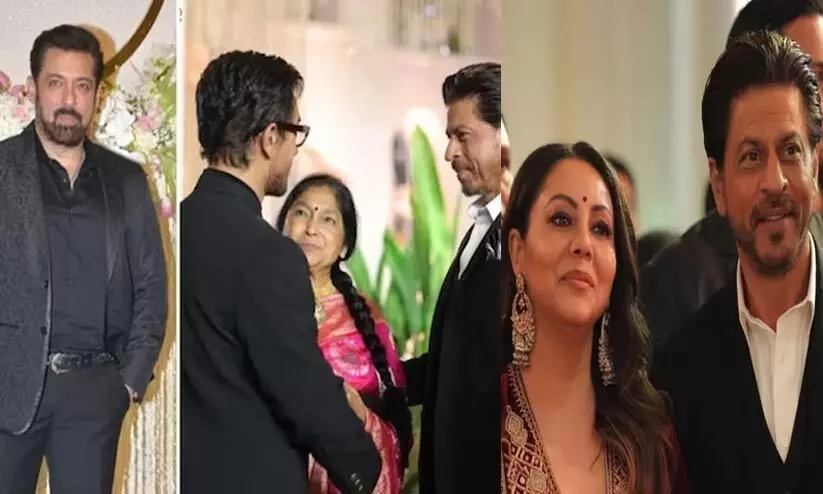 SRK, Salman and Aamir: Khans unite at Ira Khan-Nupur Shikhare reception