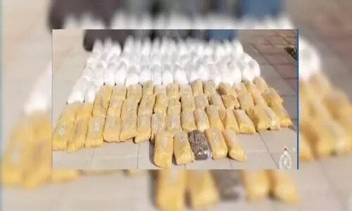 99 കി​ലോ മ​യ​ക്കു​മ​രു​ന്നു​മാ​യി നാ​ലു​ വി​ദേ​ശി​ക​ൾ പി​ടി​യി​ൽ