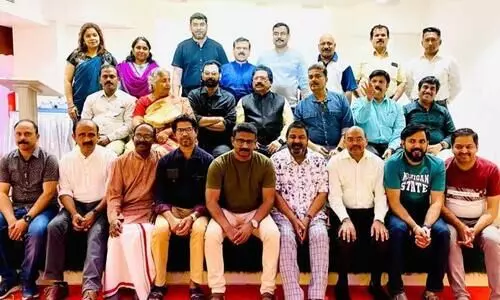 ഡ​ബ്ല്യൂ.​എം.​എ​ഫ്) ഒ​മാ​ൻ  ചാ​പ്റ്റ​റി​ന്‍റെ വാ​ർ​ഷി​ക ജ​ന​റ​ൽ ബോ​ഡി​യും കു​ടും​ബസം​ഗ​മ​വും  റൂ​വി സി.​ബി.​ഡി യി​ലു​ള്ള സ്റ്റാ​ർ ഓ​ഫ് കൊ​ച്ചി​ൻ ഹാ​ളി​ൽ ന​ട​ന്ന​പ്പോ​ൾ