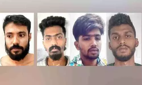 പൊലീസിനെ ആക്രമിച്ച ക്വട്ടേഷൻ സംഘ​ത്തെ   കീ​ഴ്പ്പെടു​ത്തി​യ​ത് അ​തി​സാ​ഹ​സി​ക​മാ​യി