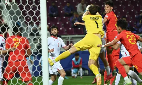 എ.എഫ്.സി ഏഷ്യൻ കപ്പ്: ചൈ​നക്കെതിരെ തജികിസ്താന് സമനില