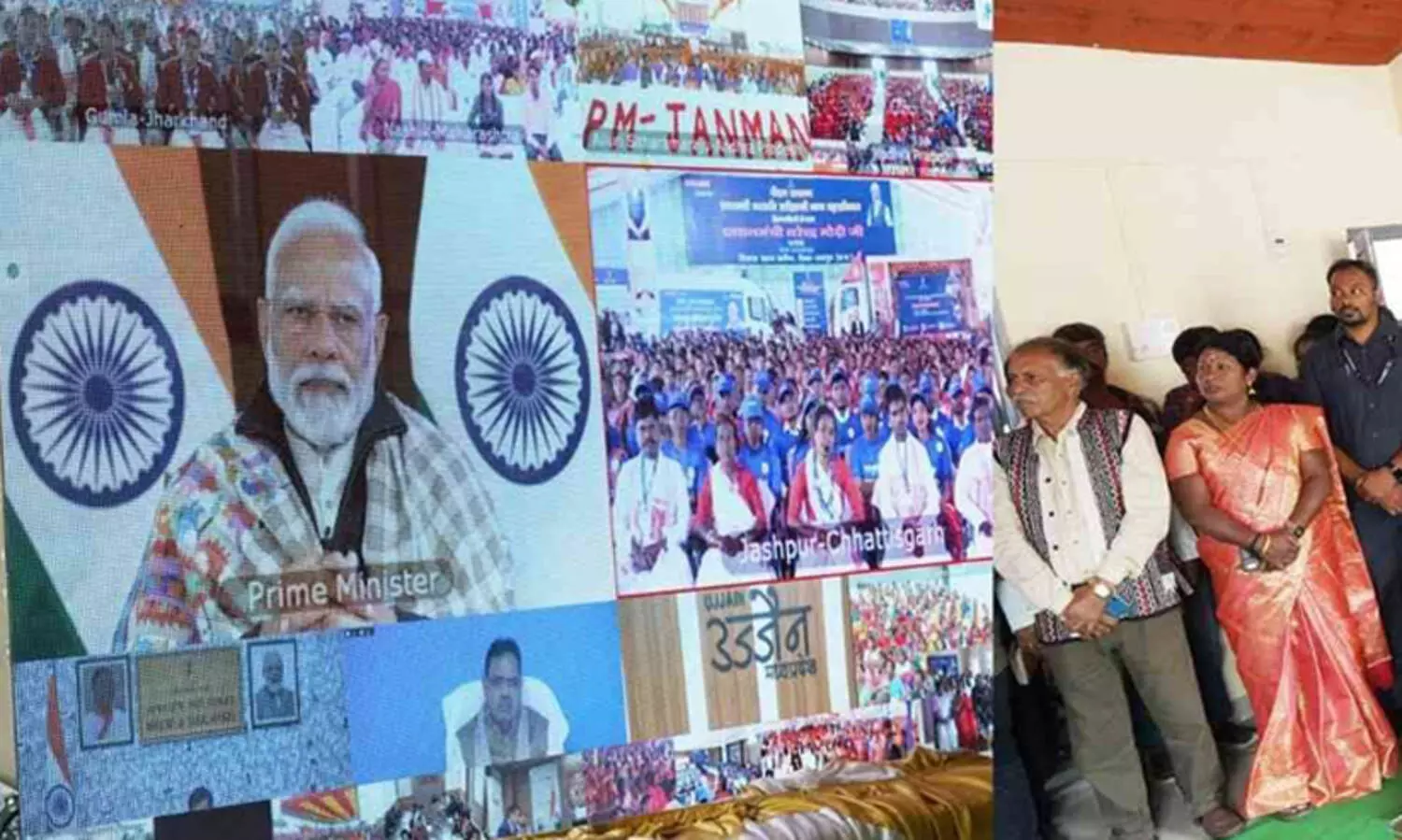 സൗജന്യ ഭവനങ്ങൾ നിർമ്മിച്ച് നൽകുന്ന പദ്ധതി പ്രധാനമന്ത്രി ഉദ്ഘാടനം ചെയ്തു