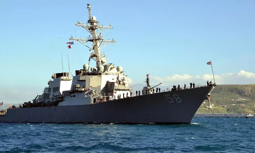 ചെങ്കടലിൽ യു.എസ് യുദ്ധക്കപ്പലിന് നേരെ ഹൂതി മിസൈൽ; വെടിവെച്ചിട്ടതായി യു.എസ് സൈന്യം