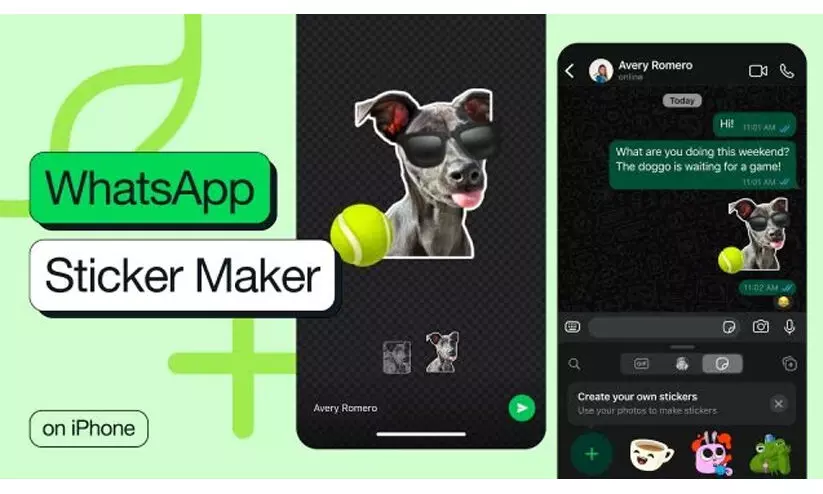 ഇനി വാട്സ്ആപ്പ് ഉപയോഗിച്ച് തന്നെ സ്റ്റിക്കറുകൾ സൃഷ്ടിക്കാം; ഫീച്ചർ അവതരിപ്പിച്ച് കമ്പനി ഇനി വാട്സ്ആപ്പ് ഉപയോഗിച്ച് തന്നെ സ്റ്റിക്കറുകൾ സൃഷ്ടിക്കാം; ഫീച്ചർ അവതരിപ്പിച്ച് കമ്പനി