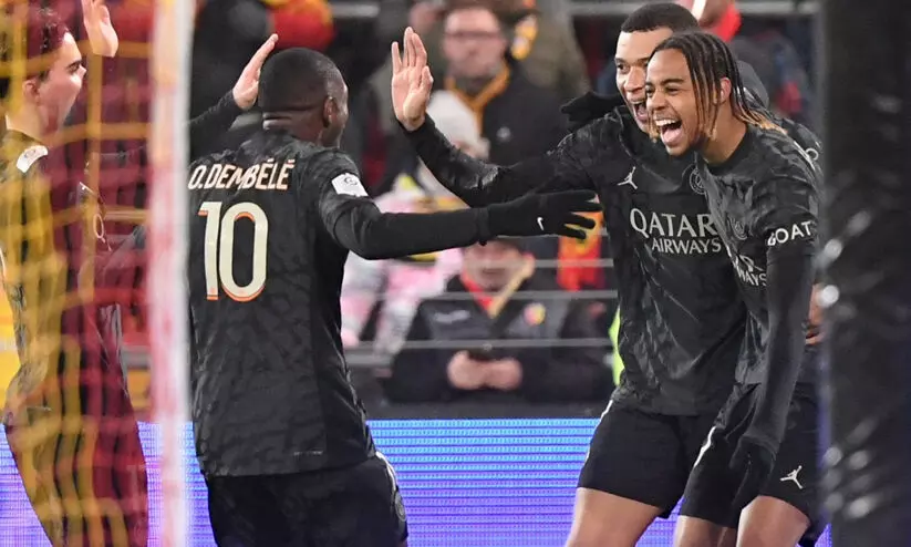 ഗോളടിച്ചും അടിപ്പിച്ചും എംബാപ്പെ; ലീഡ് വർധിപ്പിച്ച് പി.എസ്.ജി ഗോളടിച്ചും അടിപ്പിച്ചും എംബാപ്പെ; ലീഡ് വർധിപ്പിച്ച് പി.എസ്.ജി