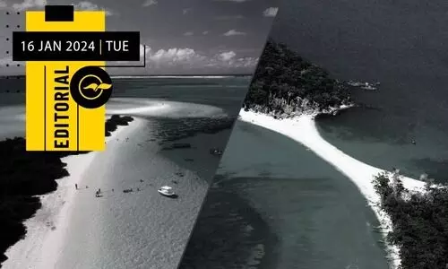 മാ​ല​ദ്വീ​പും ല​ക്ഷ​ദ്വീ​പും