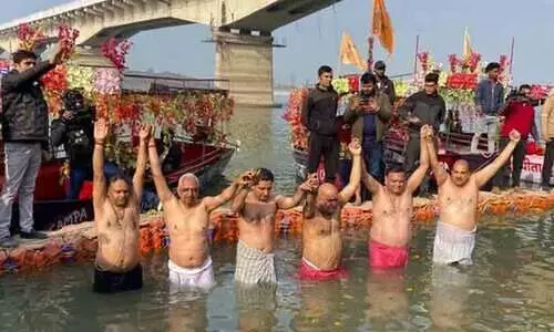 അയോധ്യ ദർശനം നടത്തി കോൺഗ്രസ്​ സംഘം