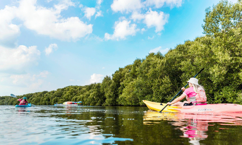 അ​ജ്​​മാ​ൻ അ​ൽ​സോ​റ​യി​ൽ ശൈ​ത്യ​കാ​ലം ആ​സ്വ​ദി​ക്കാ​നെ​ത്തി​യ വി​നോ​സ​ഞ്ചാ​രി​ക​ൾ