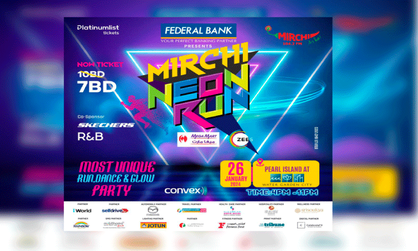 mirchi neon run mirchi neon run