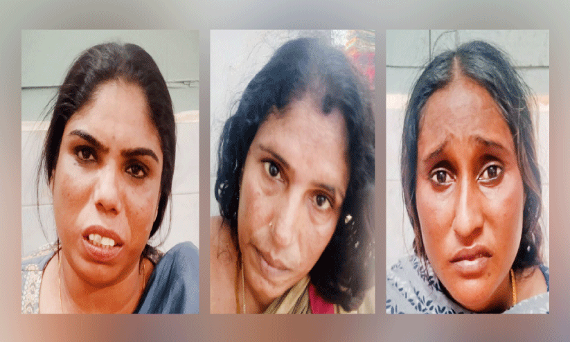 ആ​ഭ​ര​ണ ക​വ​ർ​ച്ച; നി​ര​വ​ധി കേ​സു​ക​ളി​ലെ ത​മി​ഴ്‌​നാ​ട് സ്വ​ദേ​ശി​നി​ക​ള്‍ പി​ടി​യി​ല്‍