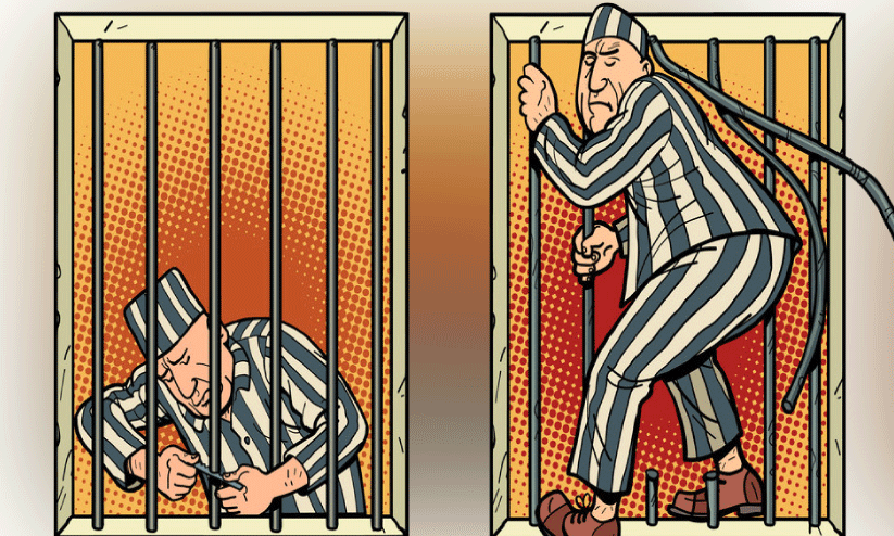 ജയിൽചാട്ടം കൃത്യമായ നിരീക്ഷണത്തിനൊടുവിൽ