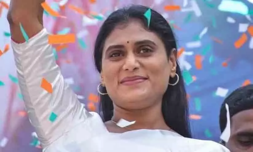 വൈ.എസ് ശർമിള ആന്ധ്ര പി.സി.സി അധ്യക്ഷ