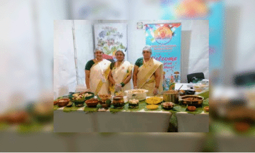 ഇ​ന്ത്യ ഇ​ൻ ബ​ഹ്റൈ​ൻ ഫെ​സ്റ്റി​വ​ലി​ൽ വോ​യ്സ്‌ ഓ​ഫ് ട്രി​വാ​ൻ​ഡ്രം സ്റ്റാ​ൾ