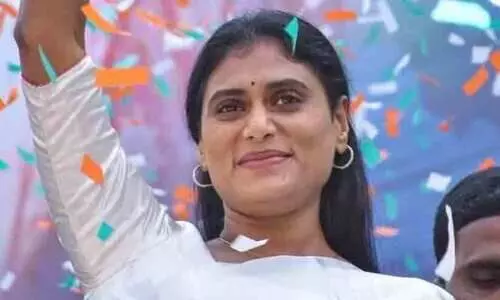 വൈ.എസ് ശർമിള ആന്ധ്ര പി.സി.സി അധ്യക്ഷ