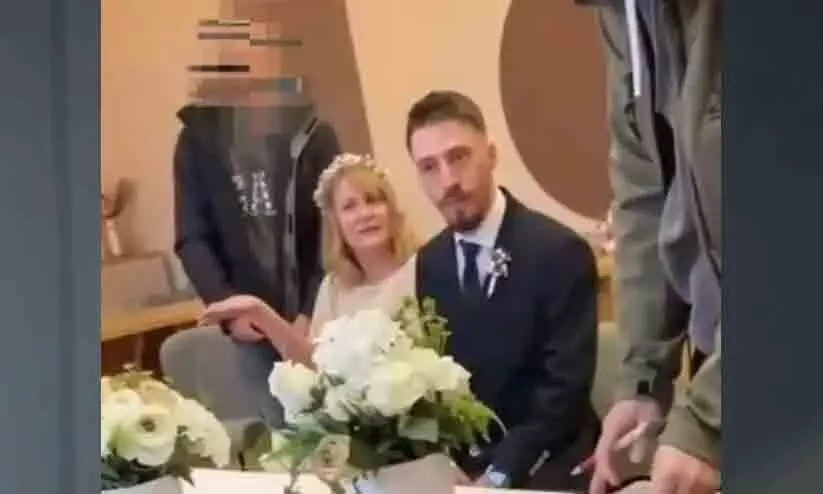 വിവാഹചടങ്ങിനിടെ വര​നെ അറസ്റ്റ് ചെയ്തു; ​ചങ്ക് തകർന്ന വധു ആശുപ​ത്രിയിൽ