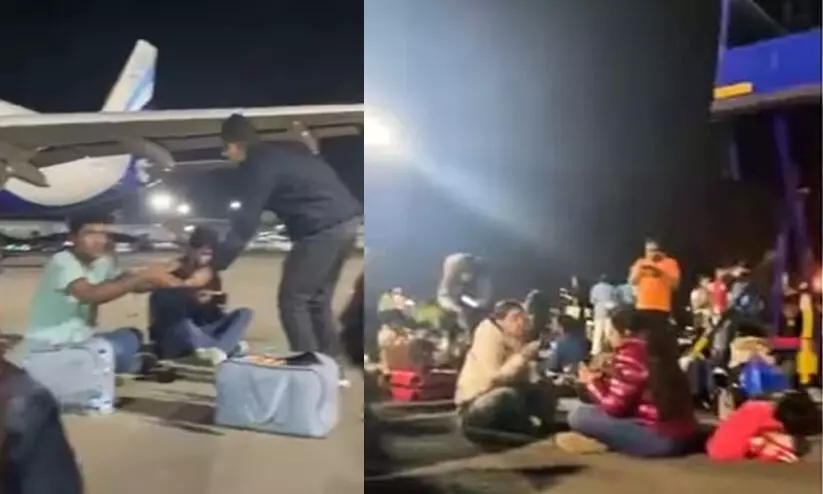 റൺവേയിലിരുന്ന് യാത്രക്കാർ ഭക്ഷണം കഴിച്ചു; ഇൻഡിഗോക്ക് ഒന്നര കോടി രൂപ പിഴ