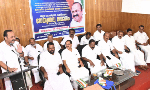 കേന്ദ്ര-കേരള സർക്കാറുകൾക്കെതിരെ കേ​ര​ള ജ​ന​ത വി​ധി​യെ​ഴു​തു​ം -വി.​ഡി. സ​തീ​ശ​ൻ