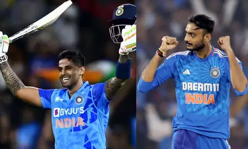 ഒന്നാം റാങ്ക് നിലനിർത്തി സൂര്യ, അക്സർ പട്ടേൽ കരിയറിലെ ഉയർന്ന റാങ്കിൽ