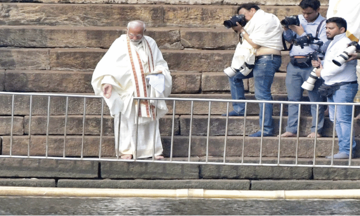 തൃപ്രയാർ ശ്രീരാമ ക്ഷേത്ര ദർശനം നടത്തിയ ആദ്യ പ്രധാനമന്ത്രി