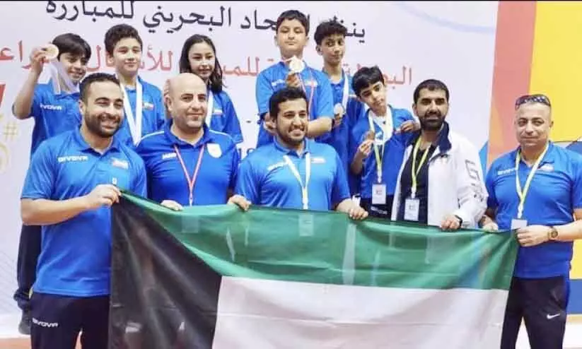 അറബ് ഫെൻസിങ്: കുവൈത്തിന് ആറു മെഡലുകൾ അറബ് ഫെൻസിങ്: കുവൈത്തിന് ആറു മെഡലുകൾ