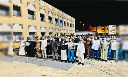 യു.​എ.​ഇ ഇ​ന്ത്യ​ന്‍ ഇ​സ്​​ലാ​ഹി സെ​ന്റ​ര്‍ പൊ​തു​സ​മ്മേ​ള​ന​ത്തി​ൽ സ്ത്രീ​ധ​ന വി​രു​ദ്ധ പ്ര​തി​ജ്ഞ​യെ​ടു​ക്കു​ന്നു