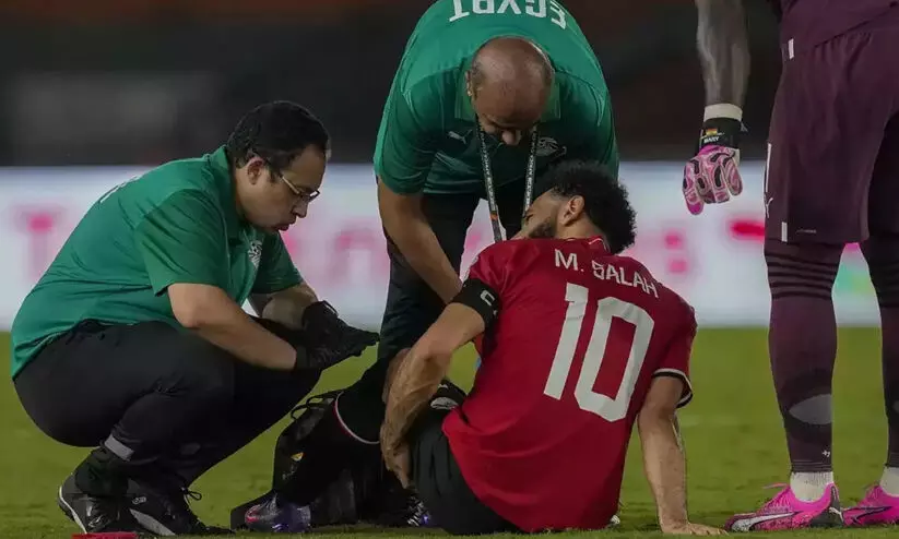 പരിക്കേറ്റ് തിരിച്ചുകയറി സലാഹ്, ഇരട്ട ഗോളുമായി കുദുസ്; ഈജിപ്ത്-ഘാന മത്സരം സമനിലയിൽ