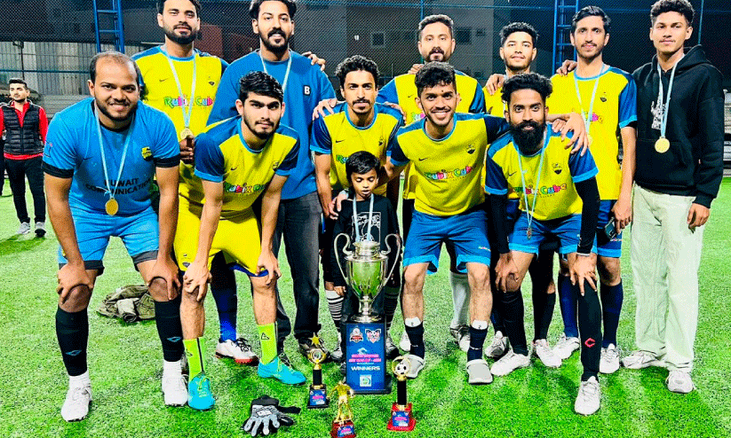 ട്രോ​ജ​ൻ ഷൂ​ട്ടേ​ഴ്സ് ക​പ്പ് ജേ​താ​ക്ക​ളാ​യ ഗോ​സി എ​ഫ്.​സി ടീം