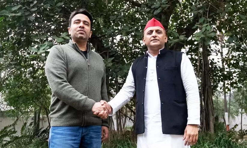 Akhilesh Yadav, Jayant Chaudhary Akhilesh Yadav, Jayant Chaudhary