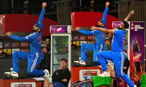 ‘ഇത് ബുംറയുടെ ബാളല്ല, കോഹ്‍ലിയുടെ തകർപ്പൻ സേവ്’; ദൃശ്യങ്ങൾ ഏറ്റുപിടിച്ച് സോഷ്യൽ മീഡിയ