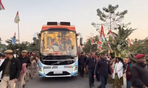 അനുമതിയില്ലാതെ റൂട്ട് മാറിയെന്ന്; ഭാ​ര​ത് ജോ​ഡോ ന്യാ​യ് യാ​ത്രക്കെതിരെ കേസ്