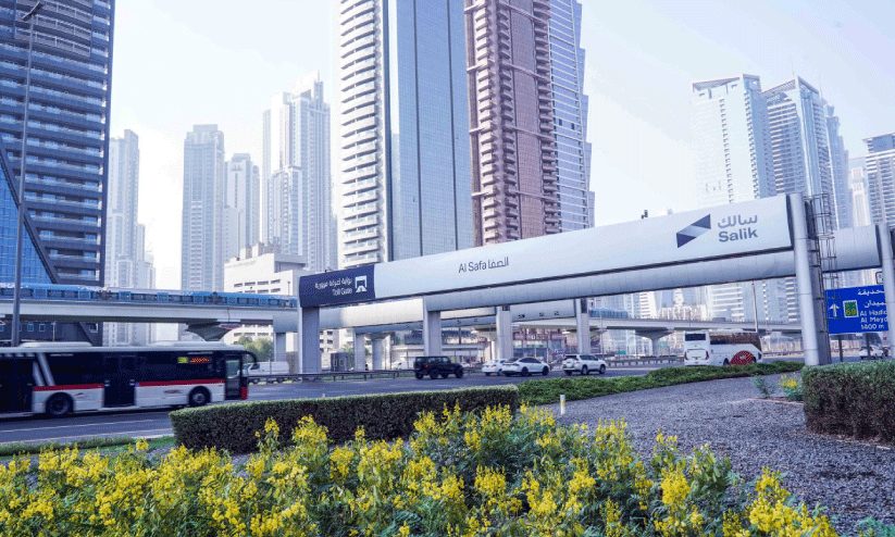 അൽ സഫയിലെ സാലിക് ടോൾ ഗേറ്റ് അൽ സഫയിലെ സാലിക് ടോൾ ഗേറ്റ്