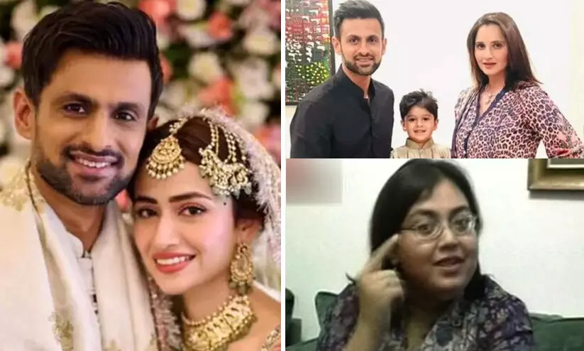 ഇത് ശുഐബ് മാലികിന്റെ മൂന്നാം വിവാഹം; ആദ്യ രണ്ടു ഭാര്യമാരും ഇന്ത്യക്കാരികൾ