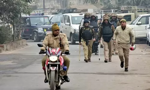 അയോധ്യയിൽ തീവ്രവാദ ബന്ധമാരോപിച്ച് മൂന്ന് പേരെ പിടികൂടി യു.പി ഭീകരവിരുദ്ധ സേന