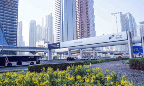 അ​ൽ സ​ഫ​യി​ലെ സാ​ലി​ക്​ ടോ​ൾ ഗേ​റ്റ്