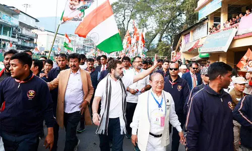 ഭാരത് ജോഡോ ന്യായ് യാത്രക്ക് ഗുവാഹത്തിയിലേക്ക് പ്രവേശന വിലക്ക്; രാഹുലിന് മാധ്യമങ്ങളെ കാണാനും അനുമതിയില്ല