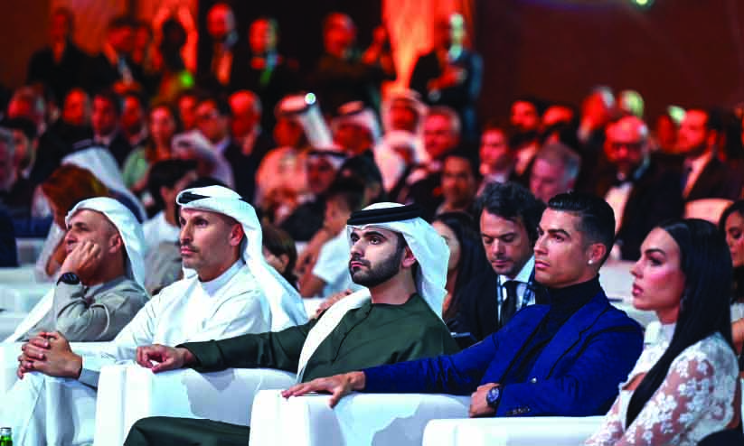 ദുബൈ ഗ്ലോബ് സോക്കർ അവാർഡുകൾ സമ്മാനിച്ചു; റൊണാൾഡോക്ക് മൂന്ന് അവാർഡുകൾ ദുബൈ ഗ്ലോബ് സോക്കർ അവാർഡുകൾ സമ്മാനിച്ചു; റൊണാൾഡോക്ക് മൂന്ന് അവാർഡുകൾ