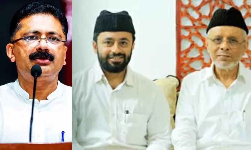 Mueen Ali Thangal, KT Jaleel Mueen Ali Thangal, KT Jaleel