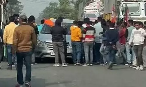 ഭാരത് ജോഡോ ന്യായ് യാത്രക്ക് നേരെ ബി.ജെ.പി ആക്രമണം; വാഹനം ആക്രമിച്ചെന്ന് ജയ്റാം രമേശ്