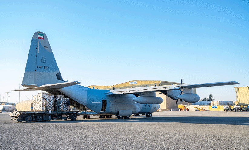 ഗ​സ്സ​യി​ലേ​ക്ക് സ​ഹാ​യം തു​ട​രു​ന്നു പു​ത​പ്പു​ക​ളും മെ​ഡി​ക്ക​ൽ സാ​മ​ഗ്രി​ക​ളും അ​യ​ച്ച് കു​വൈ​ത്ത്