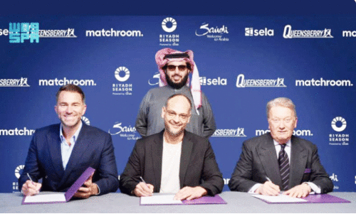 ‘ഫൈ​വ്​ വേ​ഴ്​​സ​സ്​ ഫൈ​വ്​’ ബോ​ക്​​സി​ങ്​ പോ​രാ​ട്ടം റി​യാ​ദി​ൽ