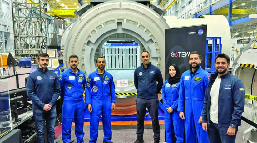 ‘ലൂണാർ ഗേറ്റ്​വേ’ പദ്ധതി;   യു.എ.ഇ സംഘം നാസയിൽ