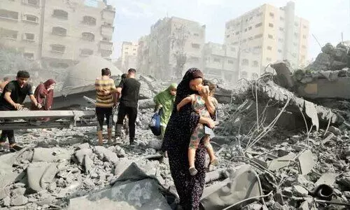 ഗസ്സ വെടിനിർത്തലിന്​ സ​ഹാ​യി​ക്ക​ണ​മെ​ന്ന്​ അമേരിക്കയോട്​ യു.എ.ഇ