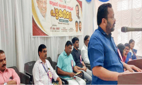 സം​സ്ഥാ​ന​ത്തെ മു​ഴു​വ​ൻ കു​ടും​ബ​ങ്ങ​ൾ​ക്കും ഭൂ​മി ന​ൽ​കു​ക ല​ക്ഷ്യം-മ​ന്ത്രി കെ. ​രാ​ജ​ൻ